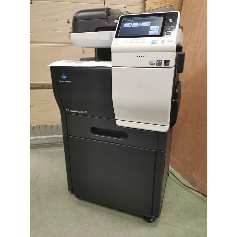 Farblaser-Multifunktionsdrucker Konica Minolta Bizhub C3351 Nr3 Mit Unterschrank möglich